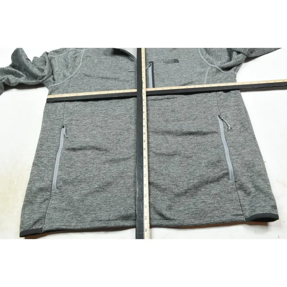 The North Face Canyonlands Full-Zip Jacket Mens XL Gray Heather Long Sleeve